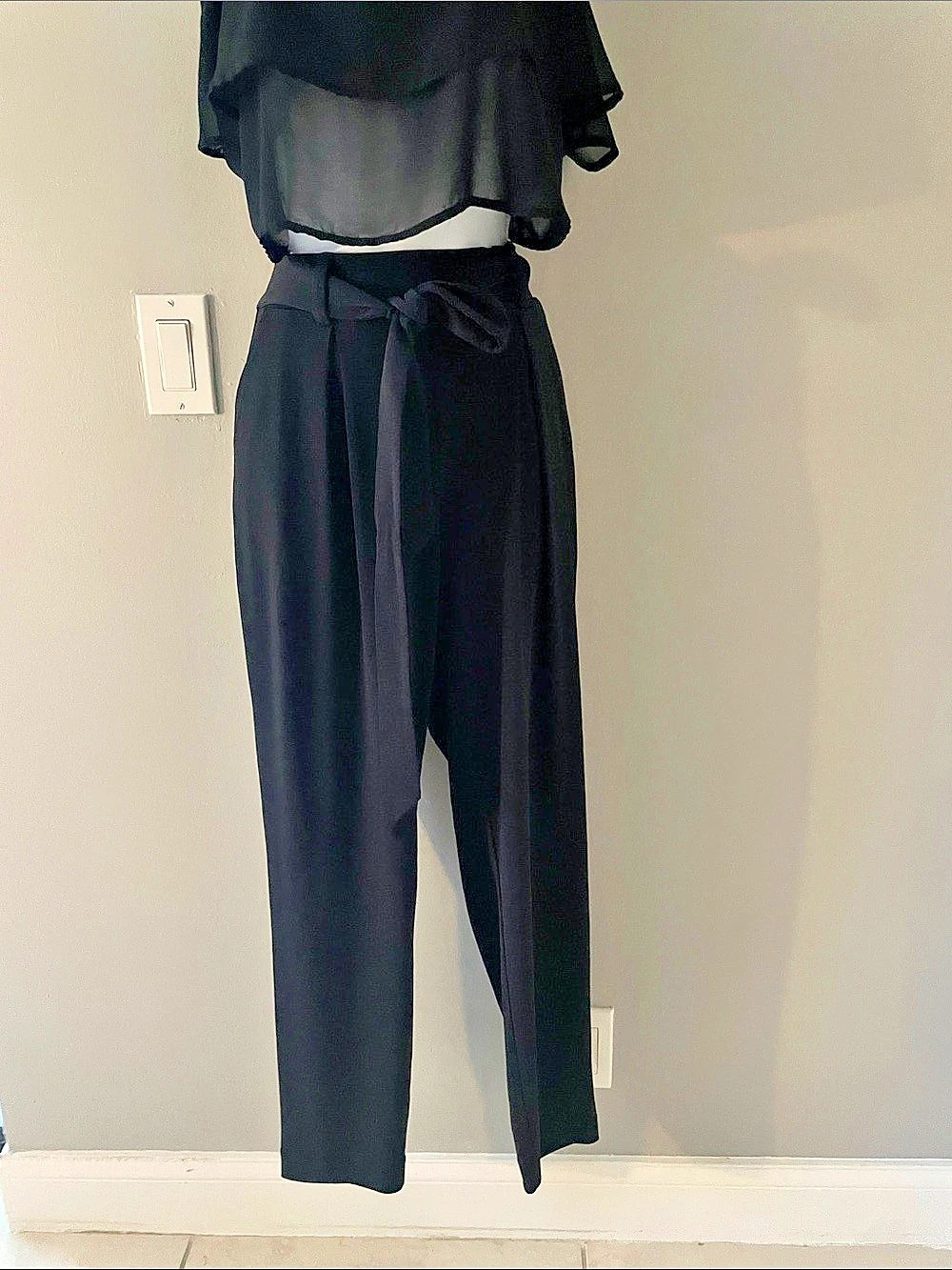 Express Ankle Mid Rise Pants - Picture 9 of 16